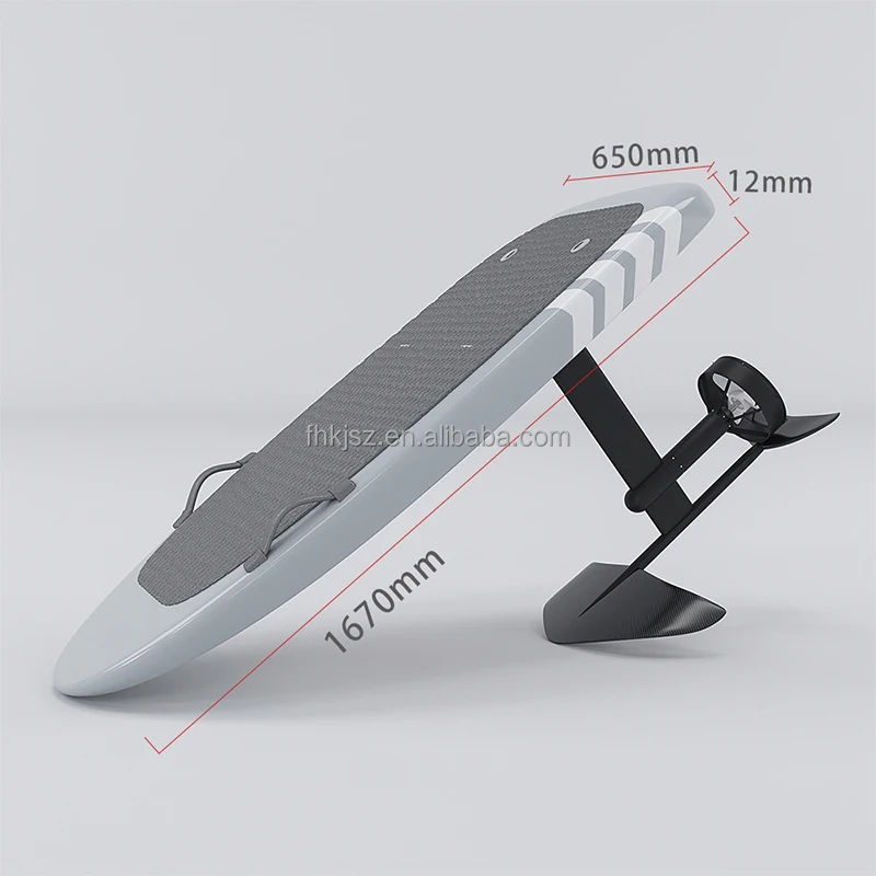 40KM/H 8KW All Carbon Fiber Water Board Electric Hydrofoil E Foil Board With Waterproof Battery System