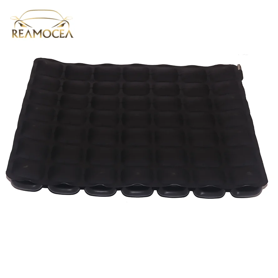 Reamocea 43X43cm Seat Cushion 3D Air Pad  Back For Relieving Back Sciatica Tailbone Pain For Office Chair Car Wheelchair