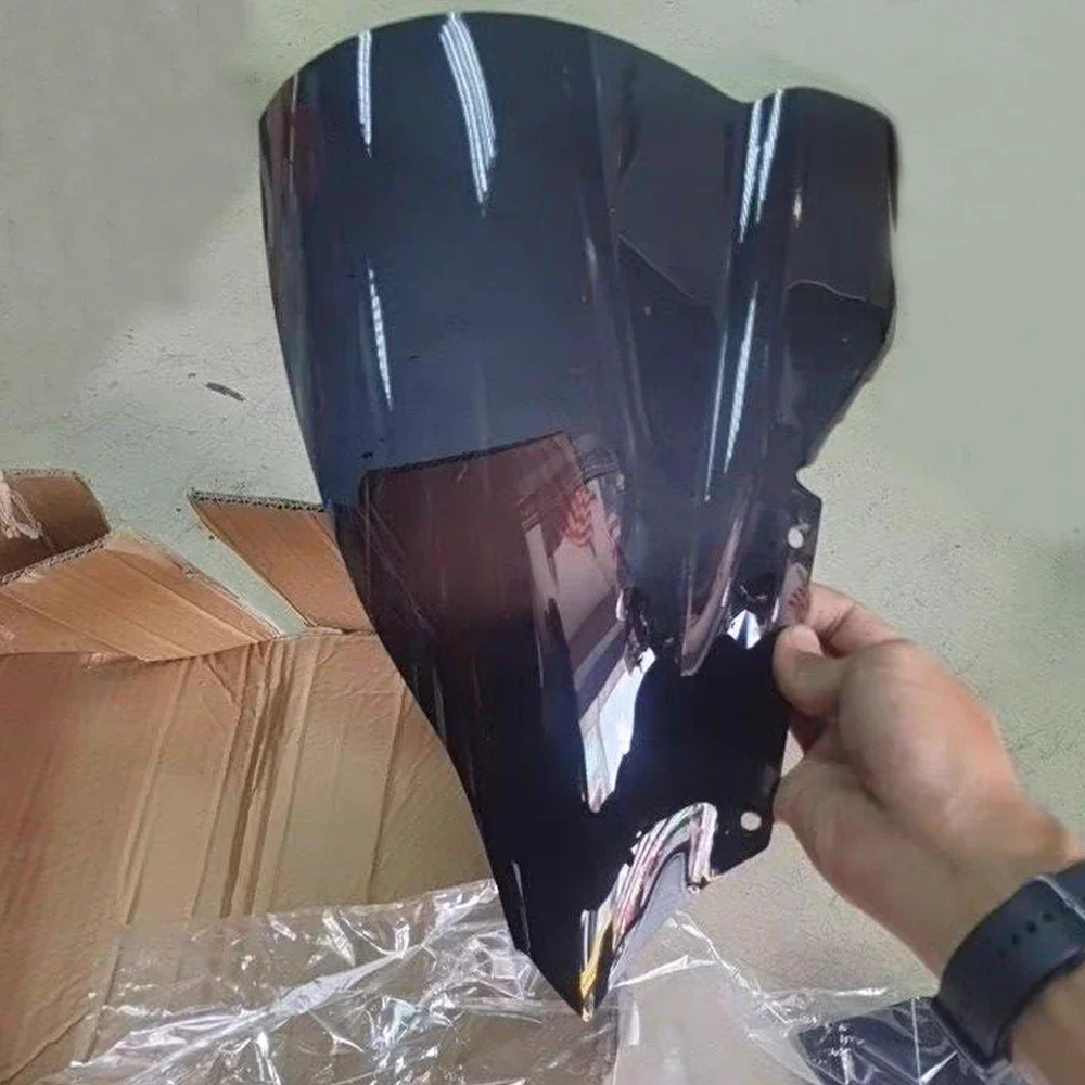 For Yamaha YZF R6 Windshield Windscreen Wind Deflectors Fairing Screen Double Bubble Motorcycle Accessories YZFR6 2008-2015 2016