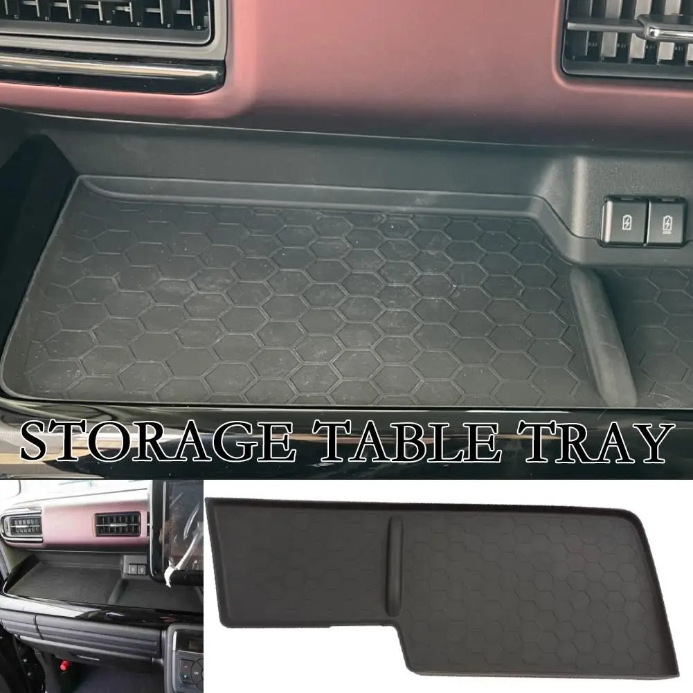 For Suzuki Spacia Custom Spacia/Spacia Custom New 3rd Pad Passenger Car November 2023 generation Tray Anti-slip Silicone St B8Z9