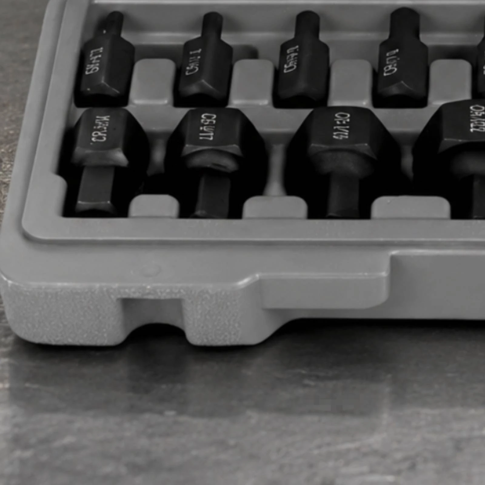14 Pieces Hex Bit Socket Set Precision-Machined Hex Bit Socket Set with Storage Case Tool Professional High Rotational Force
