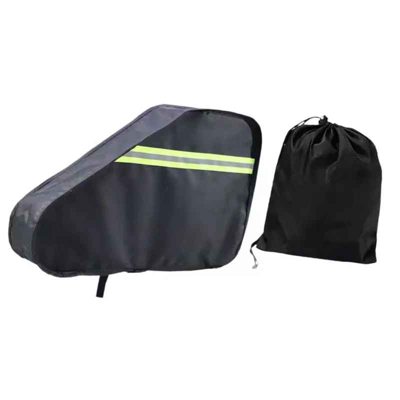 92cmx58cm Rv Hitch Cover Tongue Cover Protector Rain Snow Protection Breathable Easy to Use Waterproof for Rvs Caravans Trailer