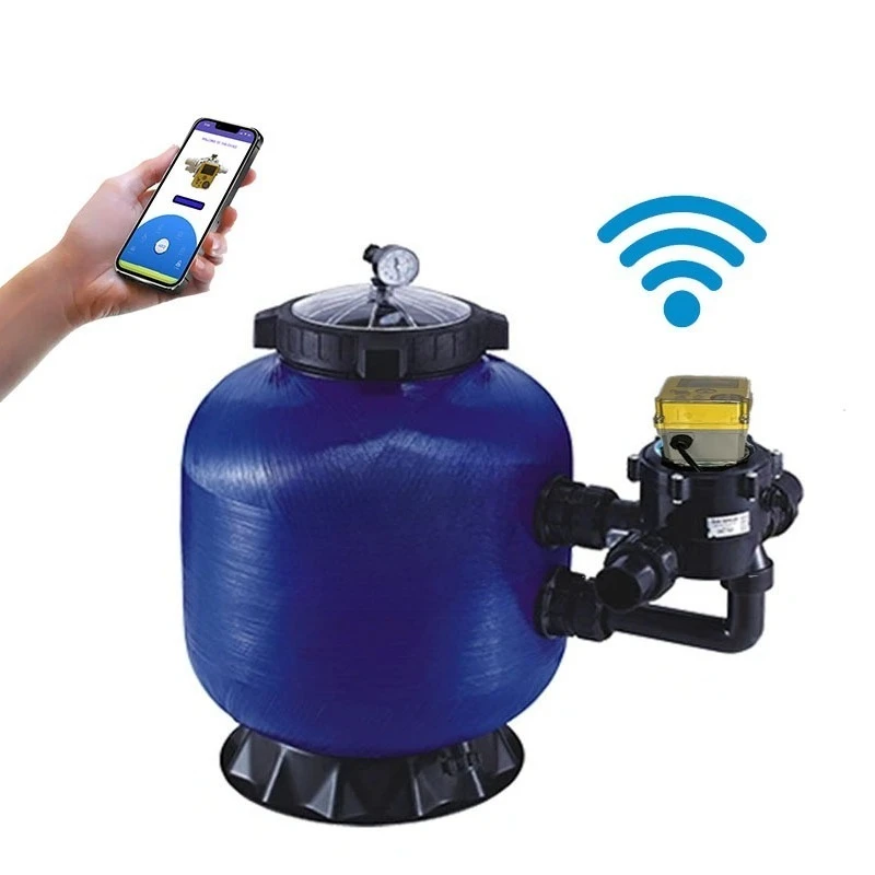 Intelligent Sand Filter Automatic Backwash Valve 6 Position Smart Pool Valve Swimming Pool Spa Water Treatment Accessory