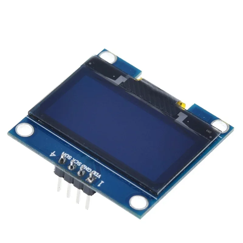 Imagem -05 - Módulo Oled para Arduino Display Led Lcd Cor Branca e Azul Pinos 128x64 Iic I2c