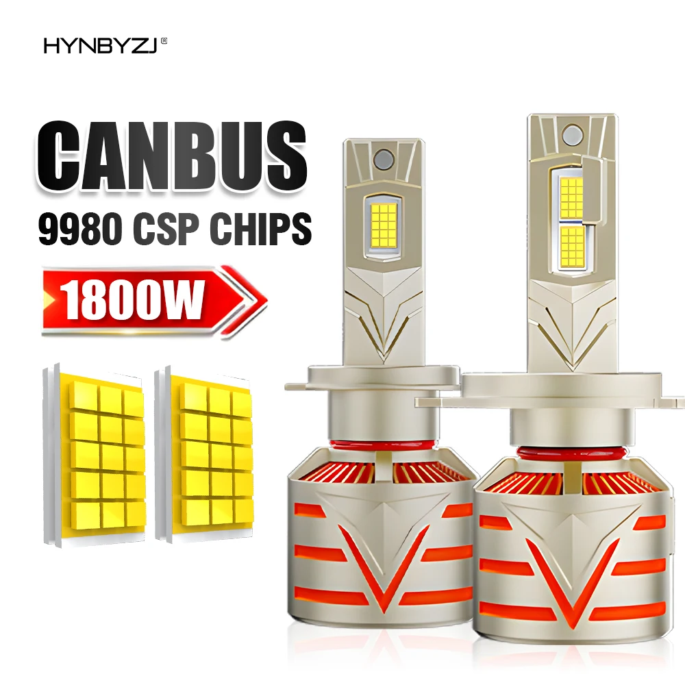 

2200000LM H11 LED Headlight Bulb H7 H1 9005 9006 H4 Turbo Headlamps 6500K White Headlights Bulb for Auto Lamp Bulb Accessories