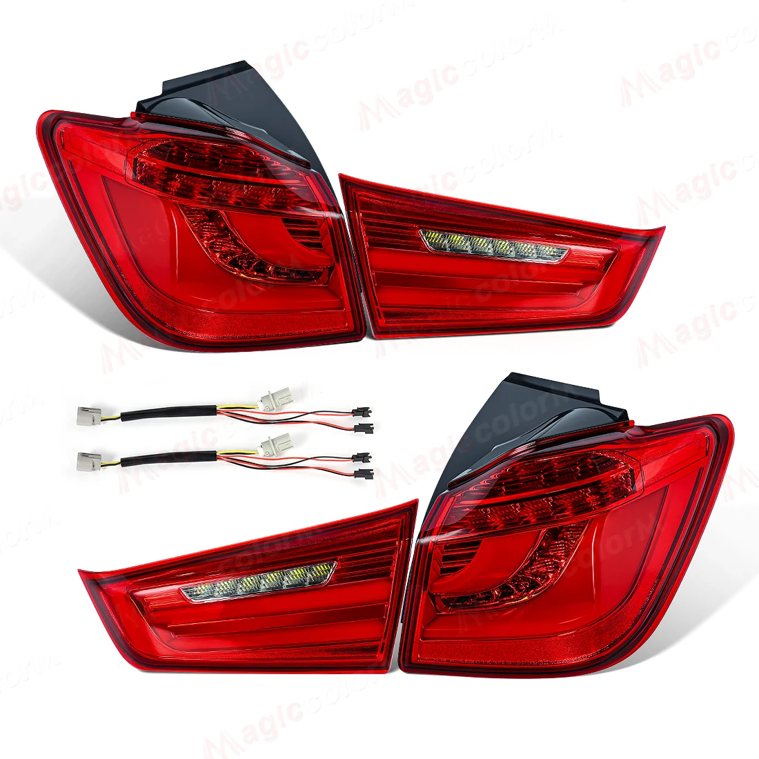 LED Taillamp Assembly For Mitsubishi ASX/Out Lander Sports 2012-2018 Rear Reverse Brake Lamp Dynamic Turn Running Driving Light