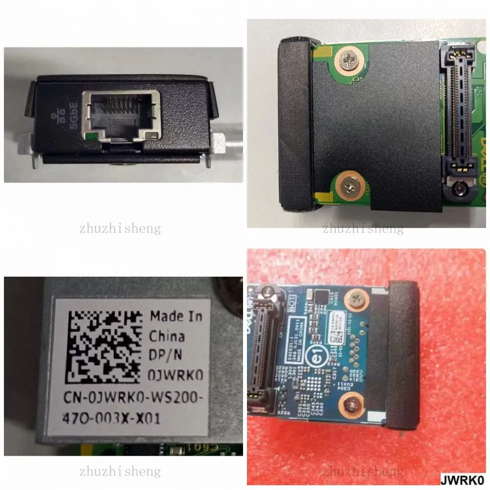 HSX..Genuine New RJ45 Ethernet Port Expansion Module For Dell 2025 Desktop Workstation P/N JWRK0 Replacement Part