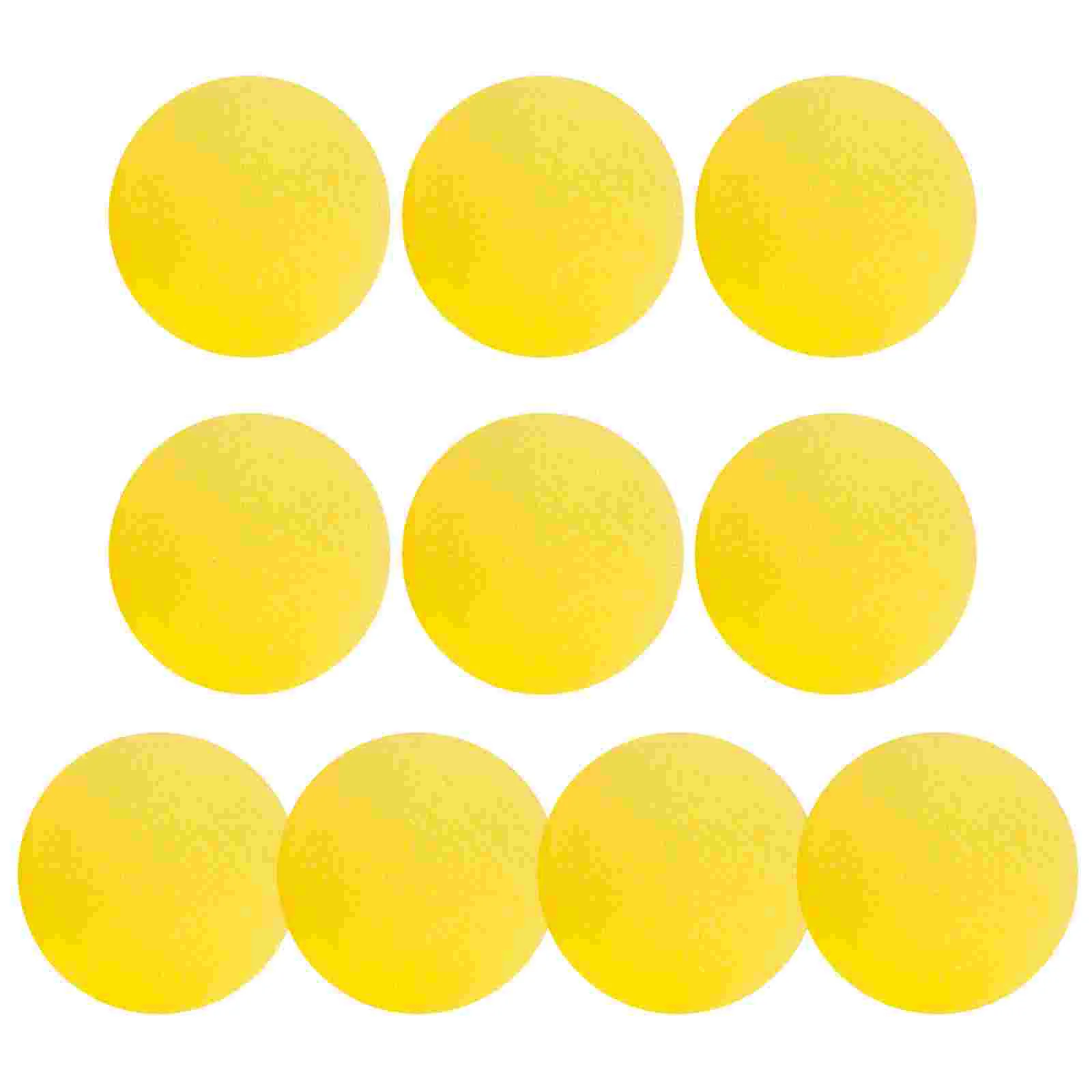 

10 Pcs Sponge Ball Party Soft Trick Tricks Performance Prop Round Stage Indoor Festival Sponges