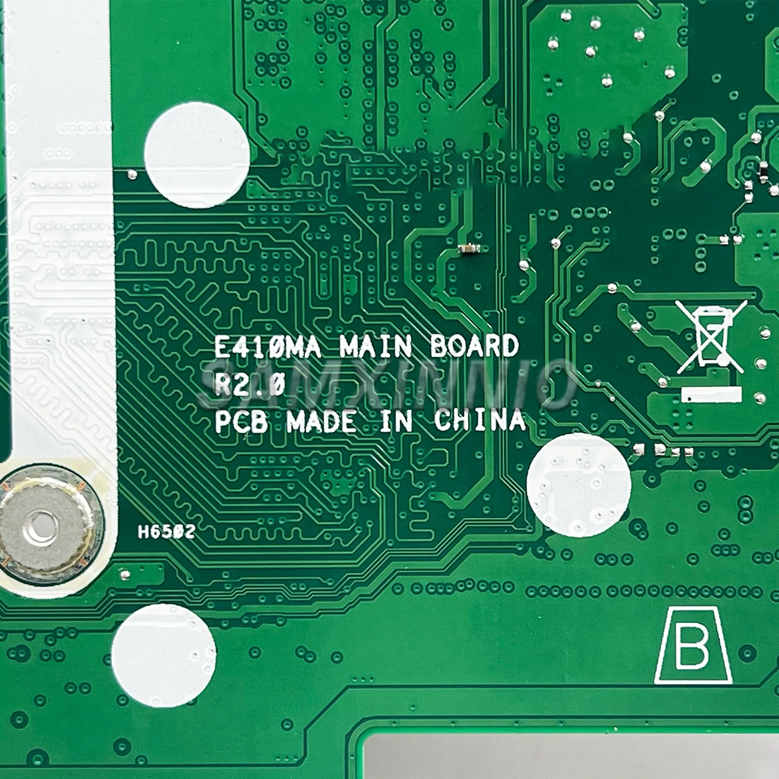 Placa-mãe do portátil para ASUS, E410MA, E410MAB, E410M, E510MA, E510MAB, R429M, F414MA, N4020, N5000, N5030, 4G, 8G RAM, 64G, SSD 128G