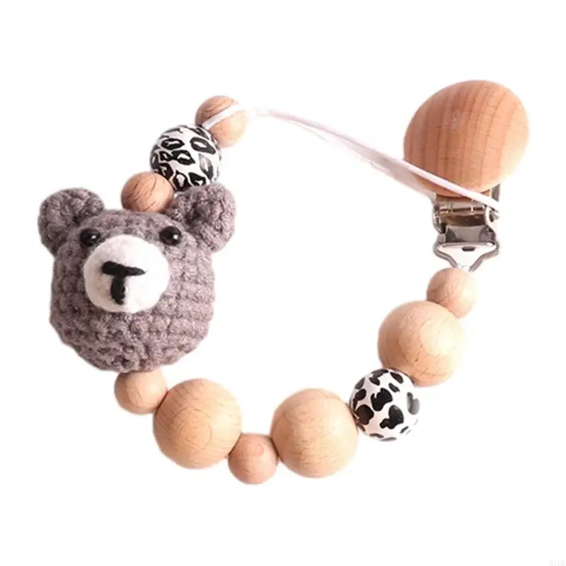 

Q1FE Pacifier Clip милый медвежь