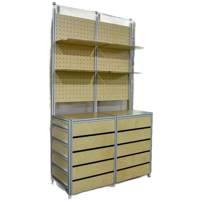 

Aluminum Birch Ocean Board Exploration Shop Buyer Shop Coffee Shop Display Rack Multifunctional Cabinet Birch Drawer