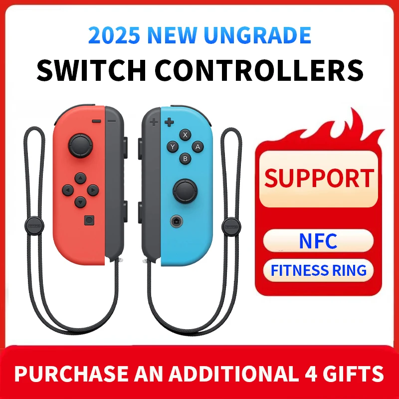 

Joy Controller Switch L/R Joypad for Nintendo Switch/Lite/Oled Joypad Gamepads Replacement Joystick,switch accessories,red/blue