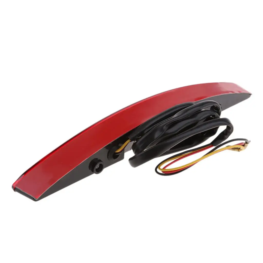 LED Rear Fender Tip Light Dual Function Running Brake Lamp Weatherproof Design for Harley Breakout FXSB 2013 2017