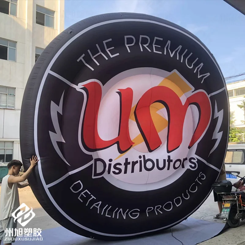 Inflatable advertising signs, custom-designed giant inflatable advertising signs, customizable logos available
