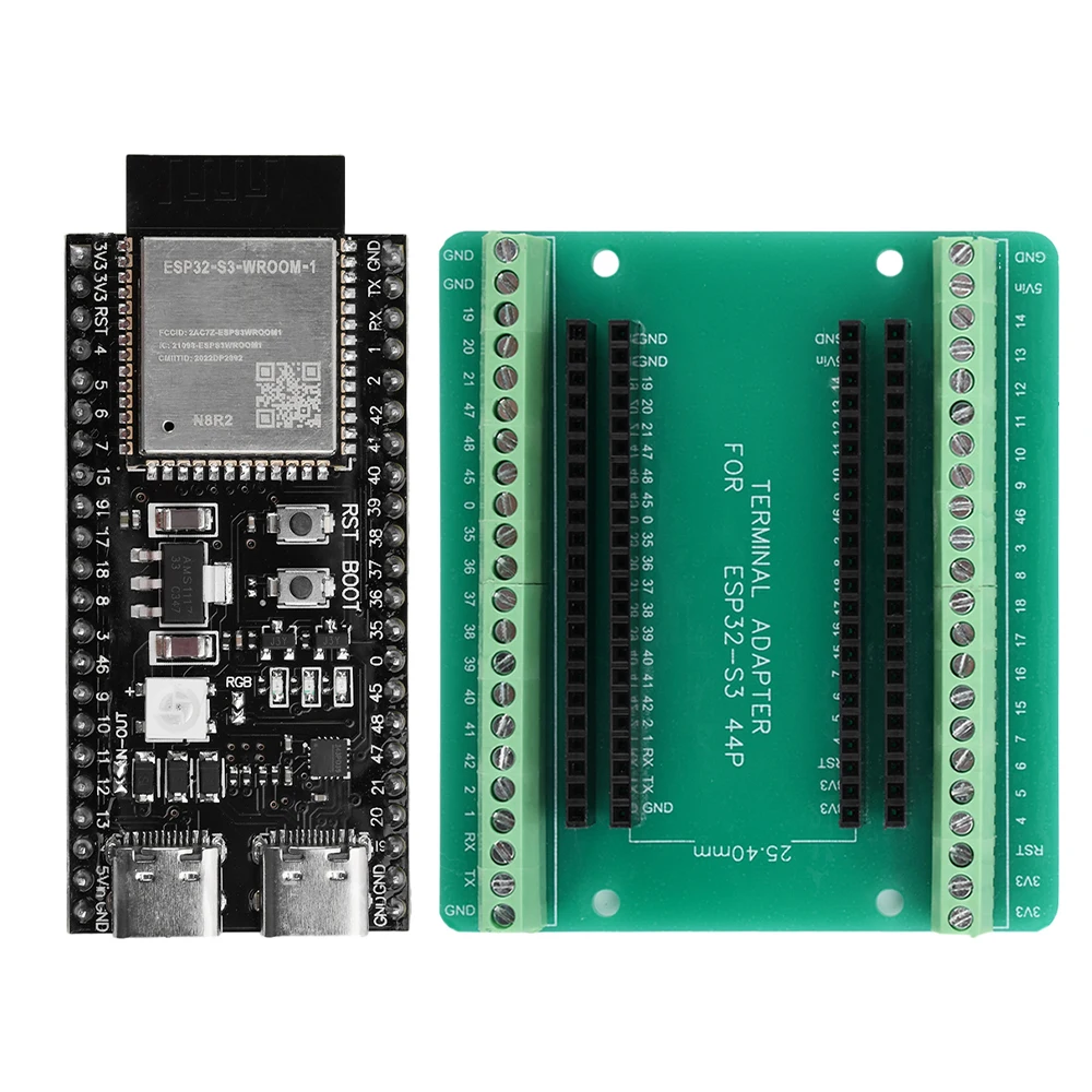 ESP32-S3 GPIO Core Development Board WROOM-1-N16R8 ESP32-S3-DevKitC-1 Expansion Board Development Module for N8R2/N16R8