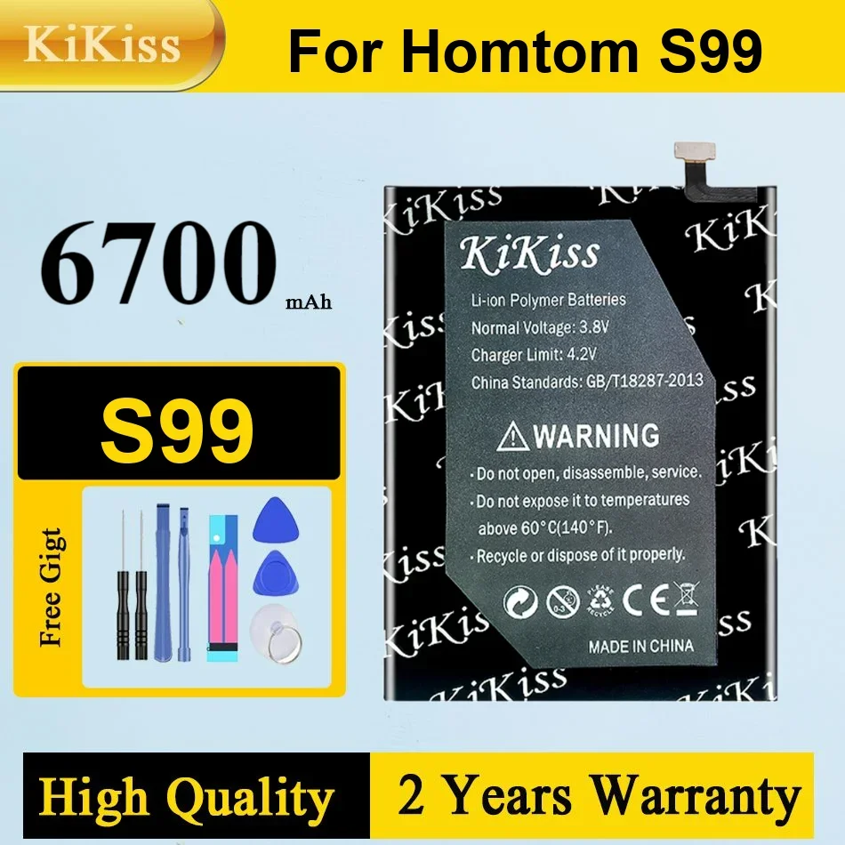 

Rechargeable 6200mAh For Homtom S99 Mobile Phone Batteries For HOMTOM Portable Battery