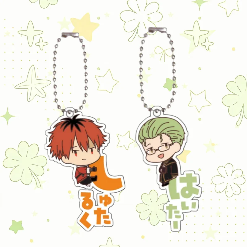 

Японский милый акриловый брелок с аниме-персонажами Frieren: Beyond Journey's End (Фрирен, Айзен, Хайтер, Старк) — подвеска для сумки, подарок для фанатов