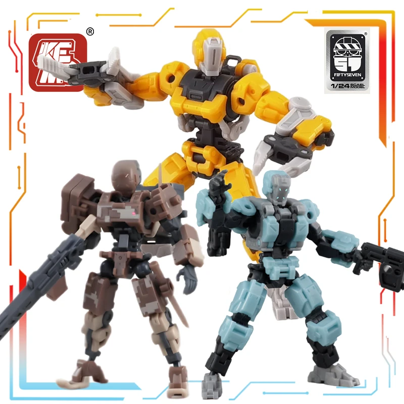 

CREATIVE FIELDOriginal Number-57 Series Combat Type 5 L-TYPE Anime Movable Assembly Model Toys Collectible Model Gifts for Boys