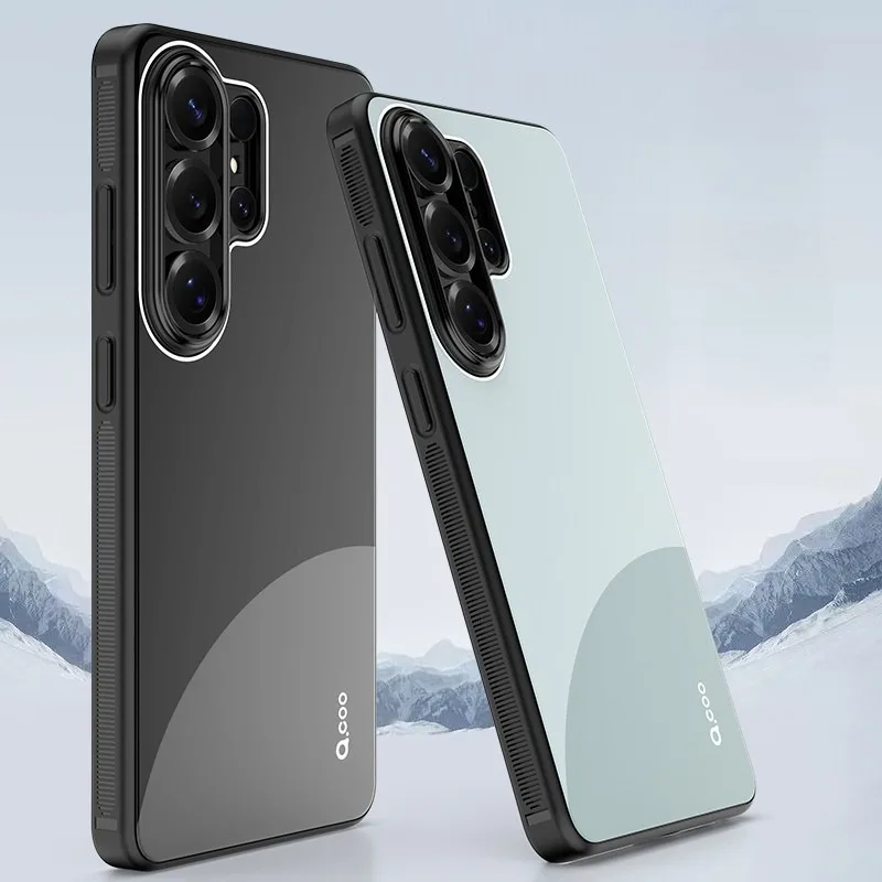 For Samsung Galaxy S26 Ultra Case ELVEV Magnetic Dropproof Skin-Feeling Soft TPU Frame Lens Protection Phone Cover