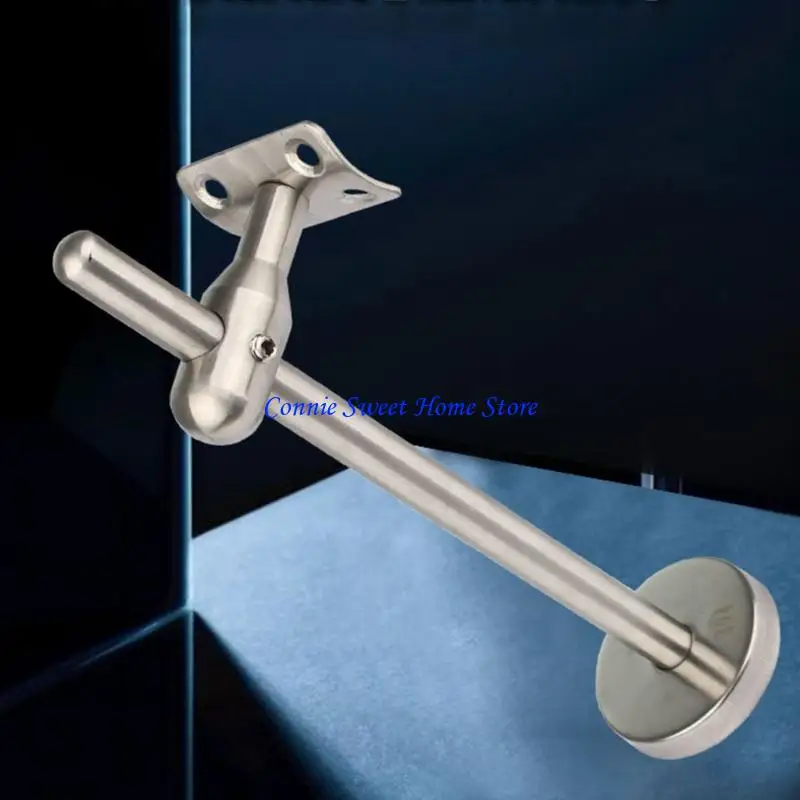 LXAF Adjustable Stair Railing Support Bracket Extended Flat Stair Handrail Bracket for Staircase Railing Support Enduring