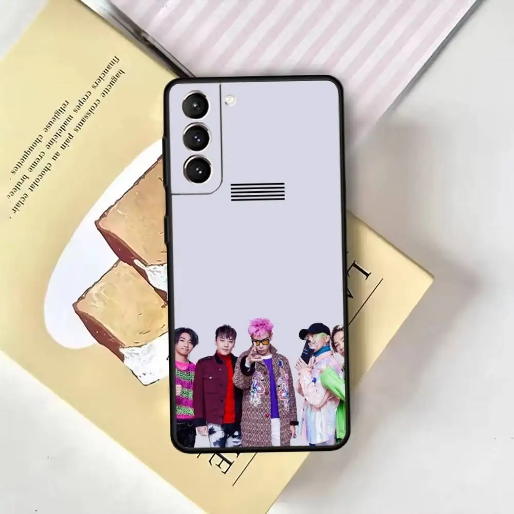 حافظة هاتف بتصميم نمط الانفجار الكبير الرائع لهاتف سامسونج جالاكسي A13,21s,22,31,32,52,53,71,72,73, غطاء أسود ناعم