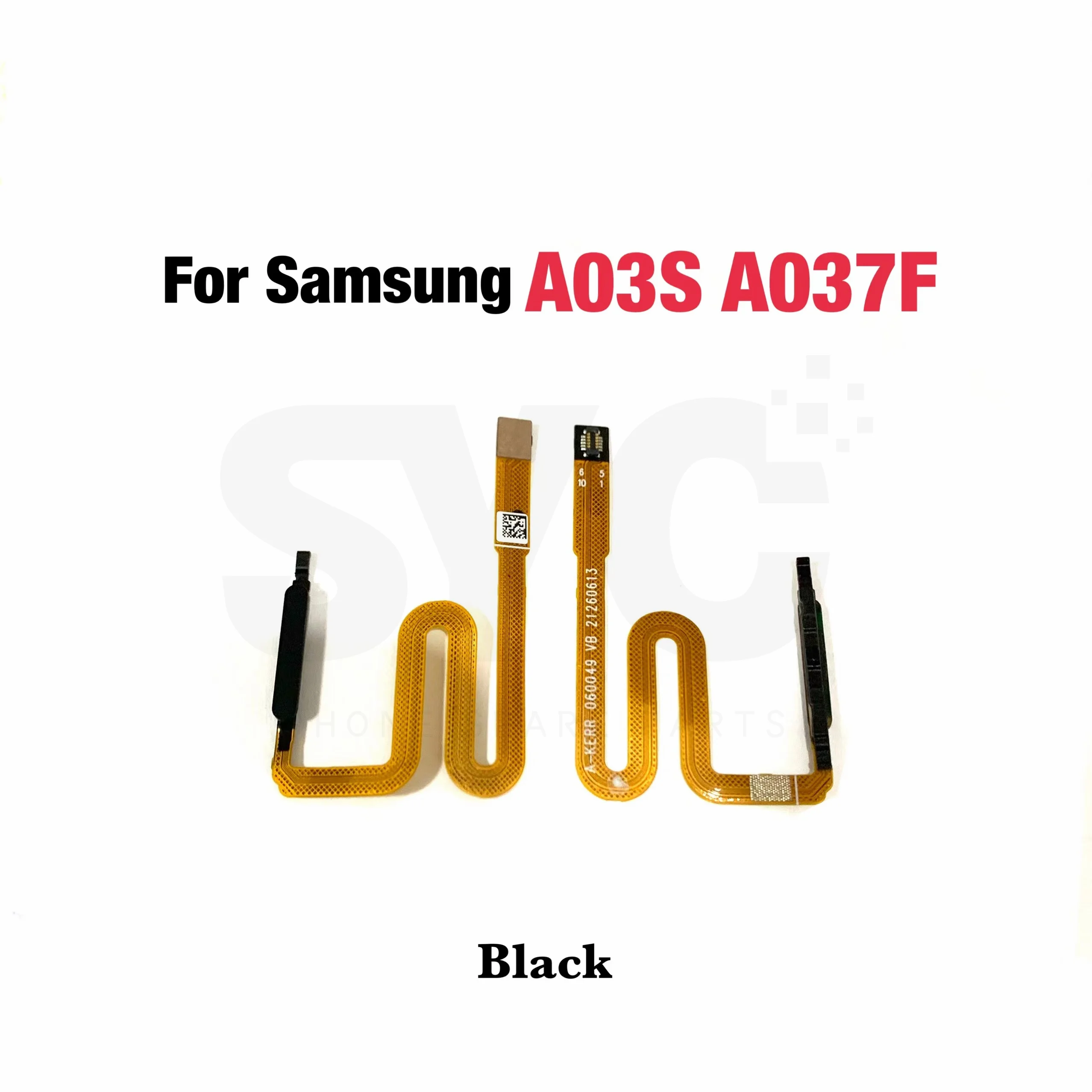 5Pcs/Lot New Fingerprint Scanner For Samsung A03S A037 A037F ID Home Button Fingerprint Menu Return Key Sensor Flex Cable