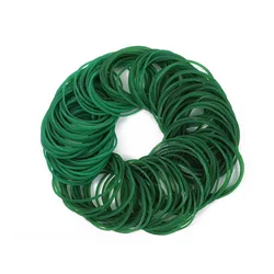 Rubber Bands Size 50*1.4mm Elastic Rubber Band Green rubber bands office supplies home Package Household