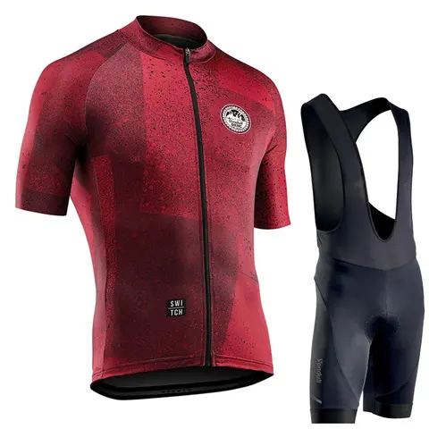2026 Cycling Bib Shorts Men's Vendull Mountain Bike Jersey Clothing Summer Complete Racing Bicycle Clothes Quick-Dry Sports Set