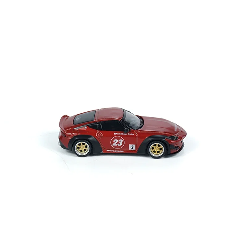 MINIGT 1:64 Model samochodu Ni Z Alloy Die-Cast Sport Vehicle Collection Display # 722 Czerwony