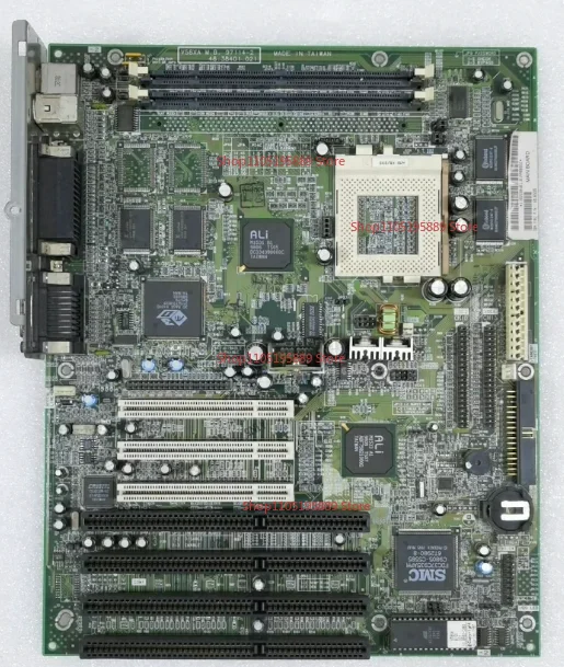 Placa Base Antigua IBM V58XA con Interfaz Socket7, Compatible con Placa de Control Industrial 586/Pentium, con Chip ALI USB/PS2/COM/IDE