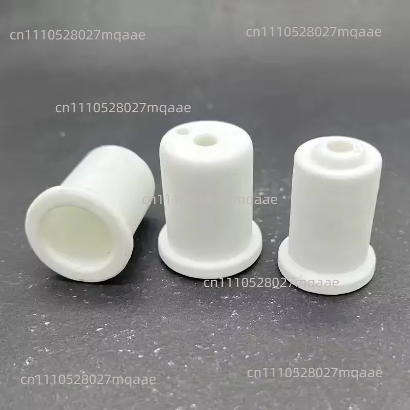 10PCS ceramic insulating beads ceramic sleeve T-casing Electric heating tube High temperature insulating ceramic plug