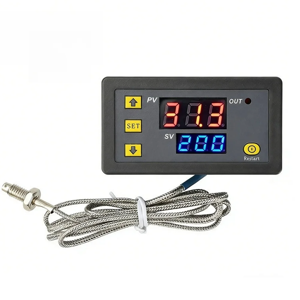 Digital Temperature Controller K Type Thermocouple Sensor -60 To High Accuracy Thermostat For Industrial Heating Cooling