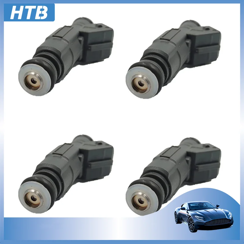 

HTB 4 шт. 0280156321 топливная форсунка для Renault Logan Kangoo Sandero Wuling Rongguang 1.2 Hongtu 1.2 B12 автомобильные аксессуары