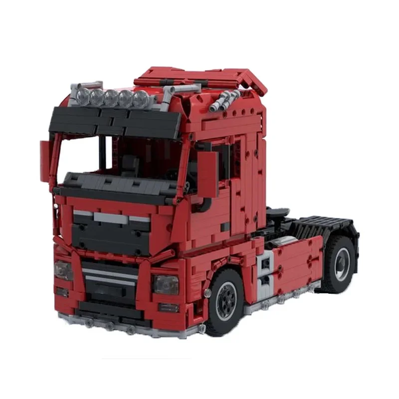 MOC-55491 RC Semi Tractor Power Function Truck 2010PCS Building Block Toys DIY Gifts in Stock MOC-1:17 RC Power Function