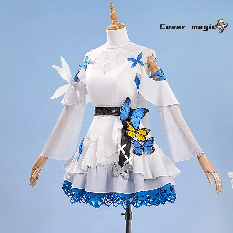 

Honkai Impact 3 Seele Cosplay Costume Summer Snow Lily of the Valley Uniform Halloween Carnival Party Play Role Clothing