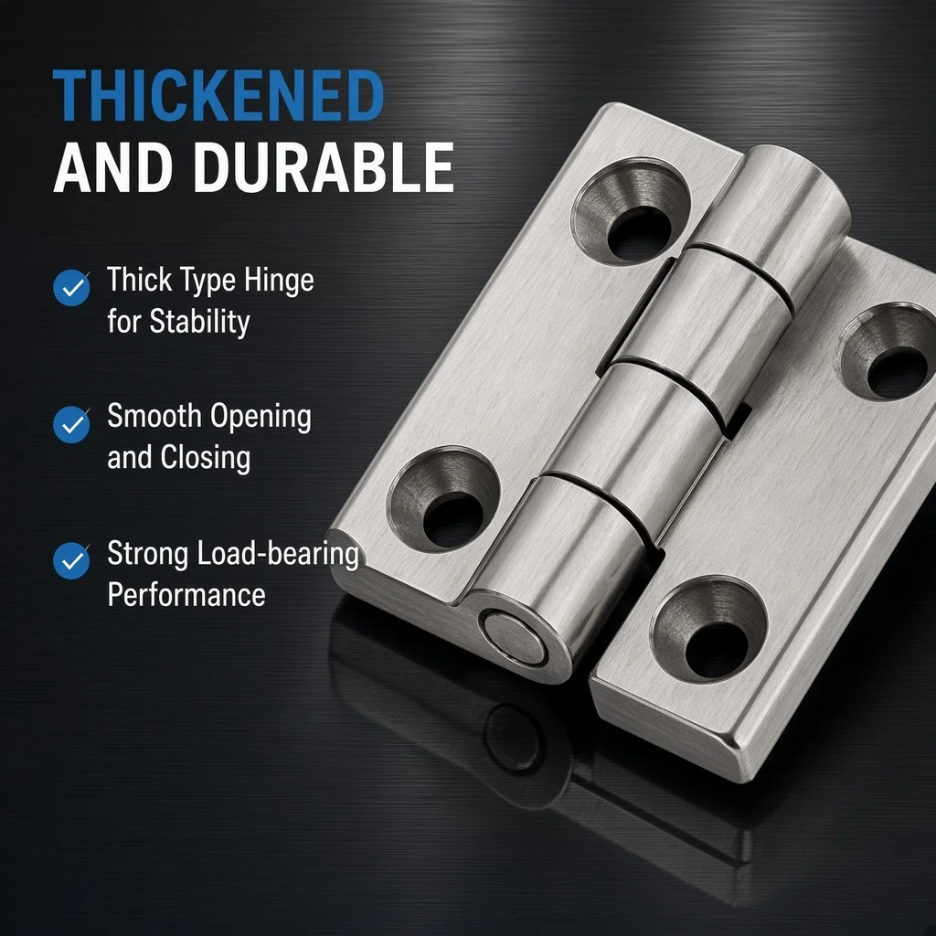 Stainless Steel 304 Square Hinge CL218 Cabinet Box CL236 with CL226-1 Hinge for Electrical Enclosure