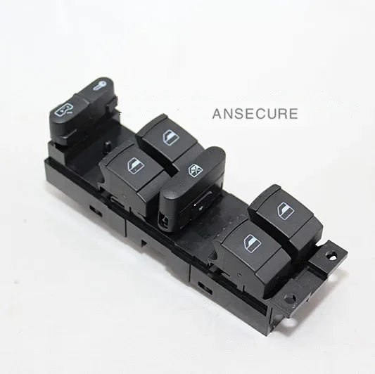 9-pin Master Power Window Control Switch Button FOR VW Golf 4 MK4 BORA Passat B5 Seat leon toledo 1J4 959 857 D