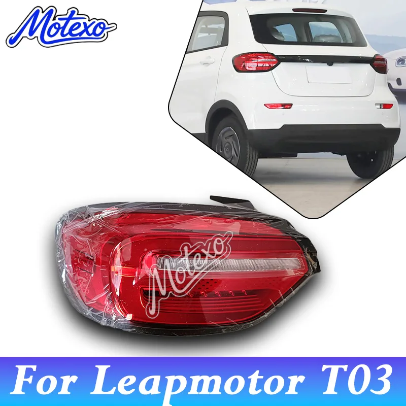 Taillight Taillamp Brake Light Stop Lamp For Leapmotor T03 Rear Bumper Tail Light Lamp
