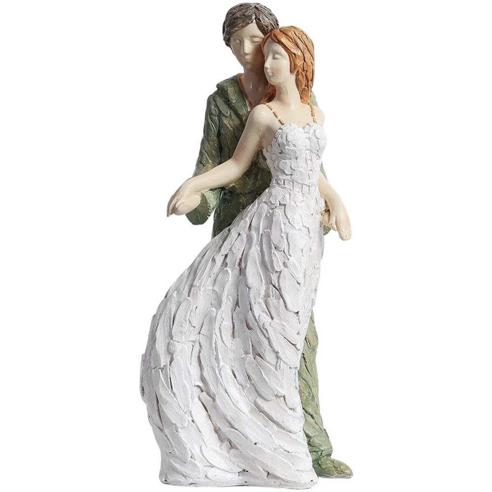 

Light luxury wedding gift decoration wedding figures couples Statue Sculpture Figurine Nordic Room Home Decor Decoration Desk