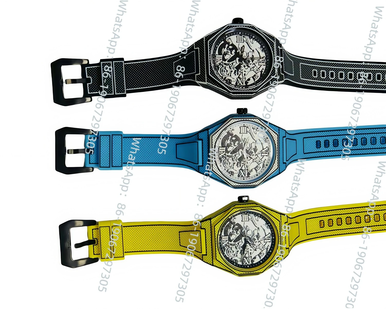 

Двумерные комические пиксельные модные нишевые креативные трендовые спортивные кварцевые часы для школьников младших классов