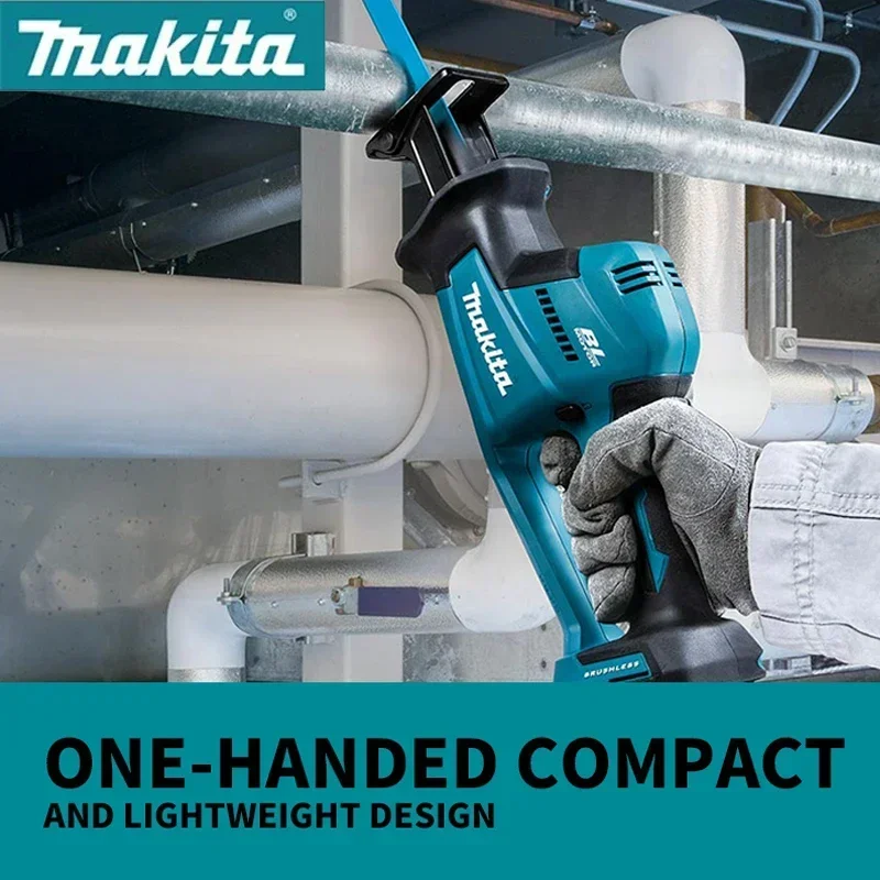 MAKITA DJR189Z Reciprocating Saw LXT One-Handed 18V Lithium Rechargeable Cutting Machine Brushless Cordless Power Tools DJR189