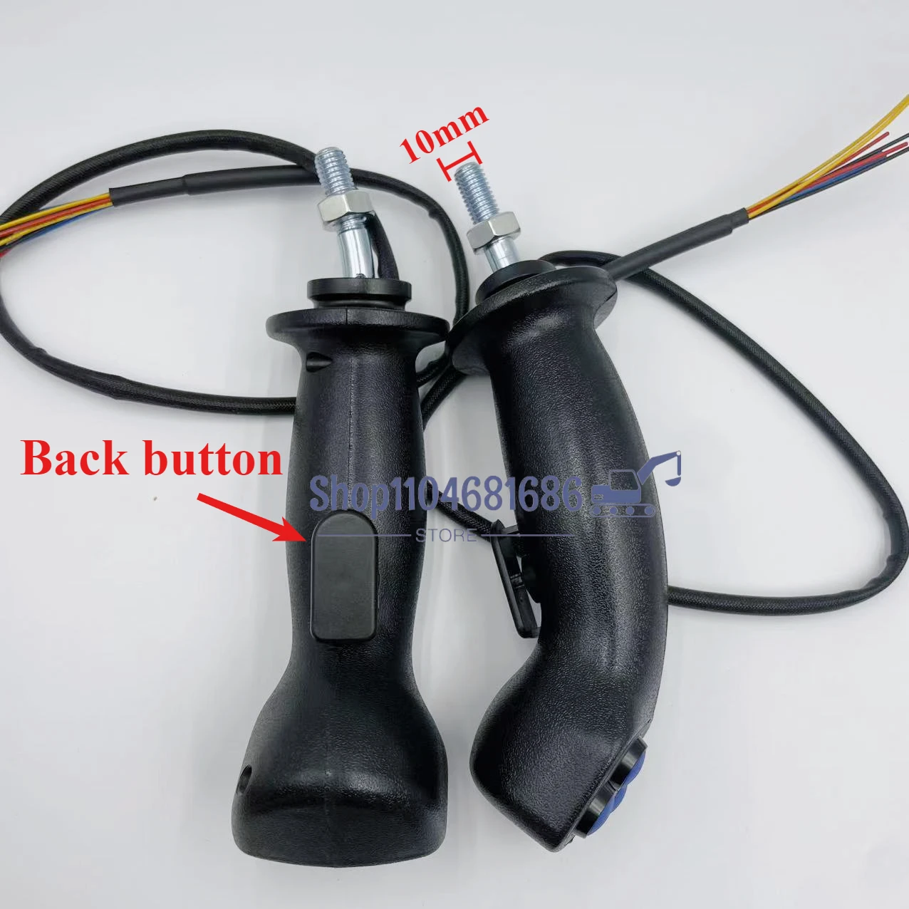 Excavator Parts for PC Sany XCMG Zoomlion Rotary Digging Joystick Handle Glue Dust Jacket Rotary- Digging Wood Grabber Rig