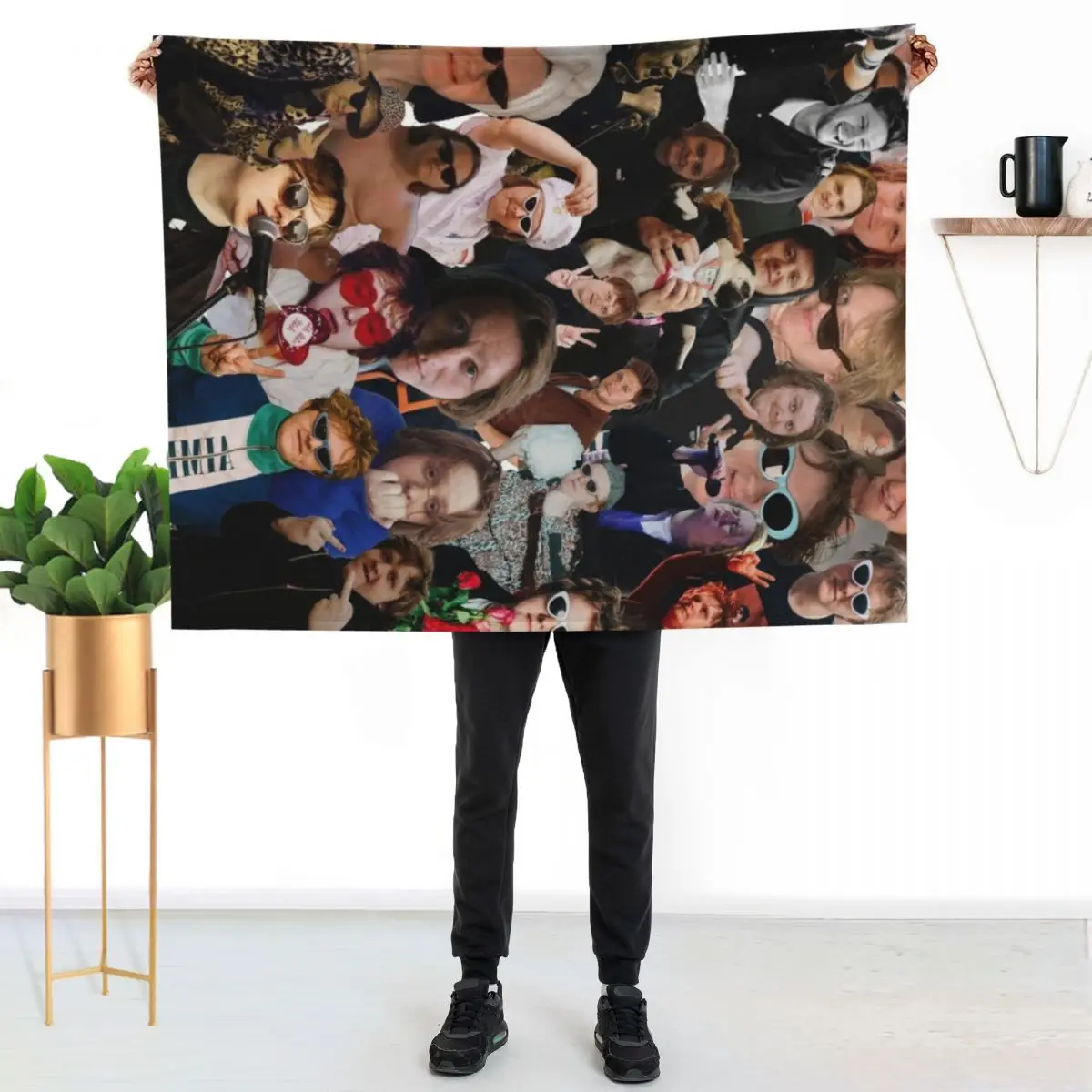 Jenna Custom Order Throw Blanket Vintage warm for winter Large for babies Decorative Sofa Soft Plaid Blankets