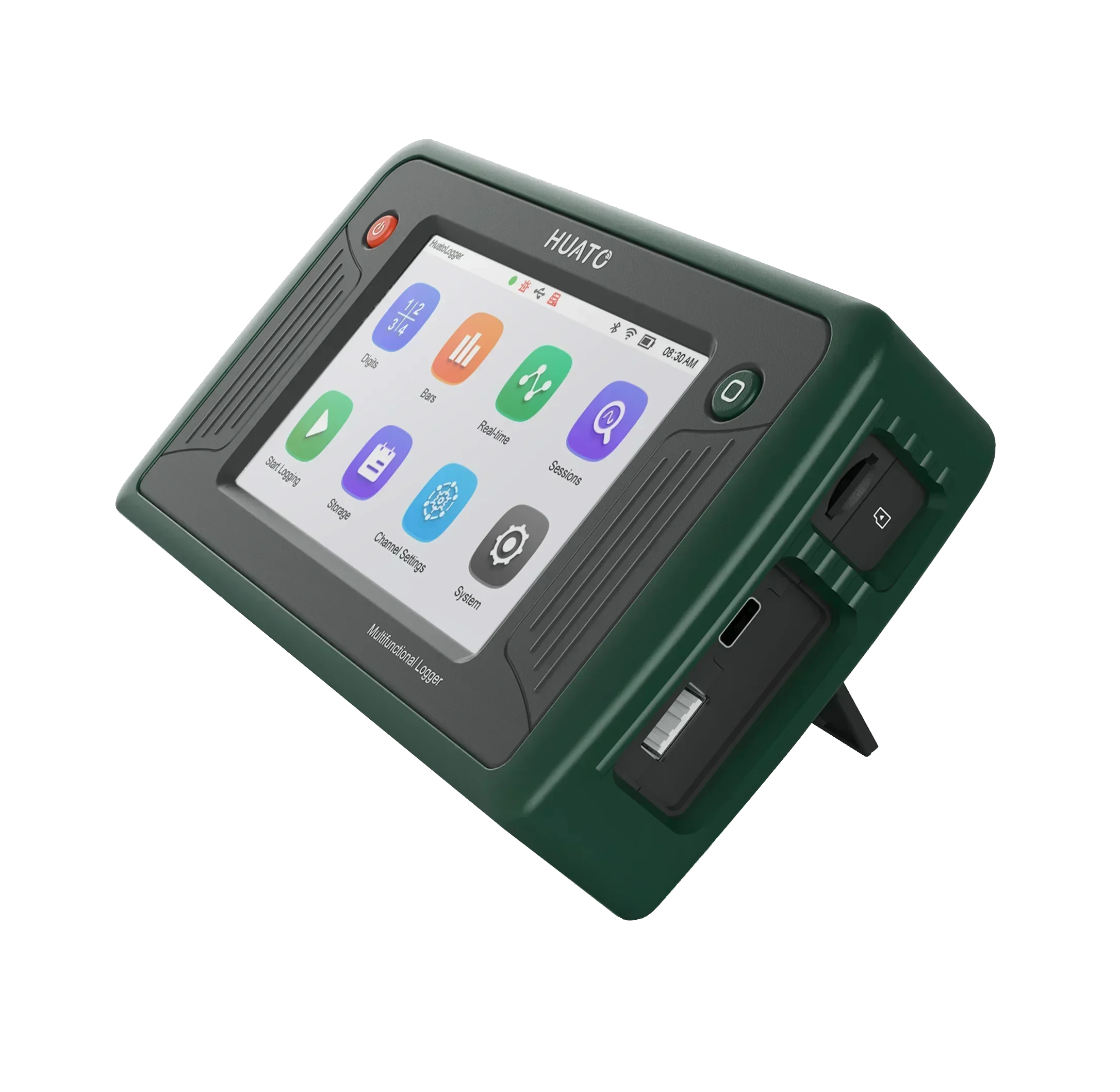 

Многоканальный термометр-термопара HUATOS1516U, 8/12/16-канальный безбумажный регистратор данных 2025