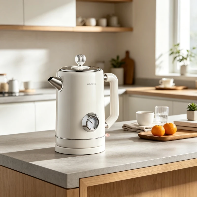 Retro Electric Kettle Automatic Constant Temperature Thermal Water Boiler for Hotel Homestay Kitchen Daily Hot Water Use 전기포트