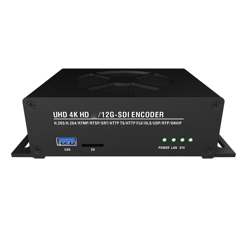 Dibview-codificador de transmisión de vídeo, dispositivo OTV-4KHS H.265 UHD H264 4K 60fps SDI con SRT/HTTP/HLS/FLV/RTSP/RTMP/RTMPS/UDP/RTP