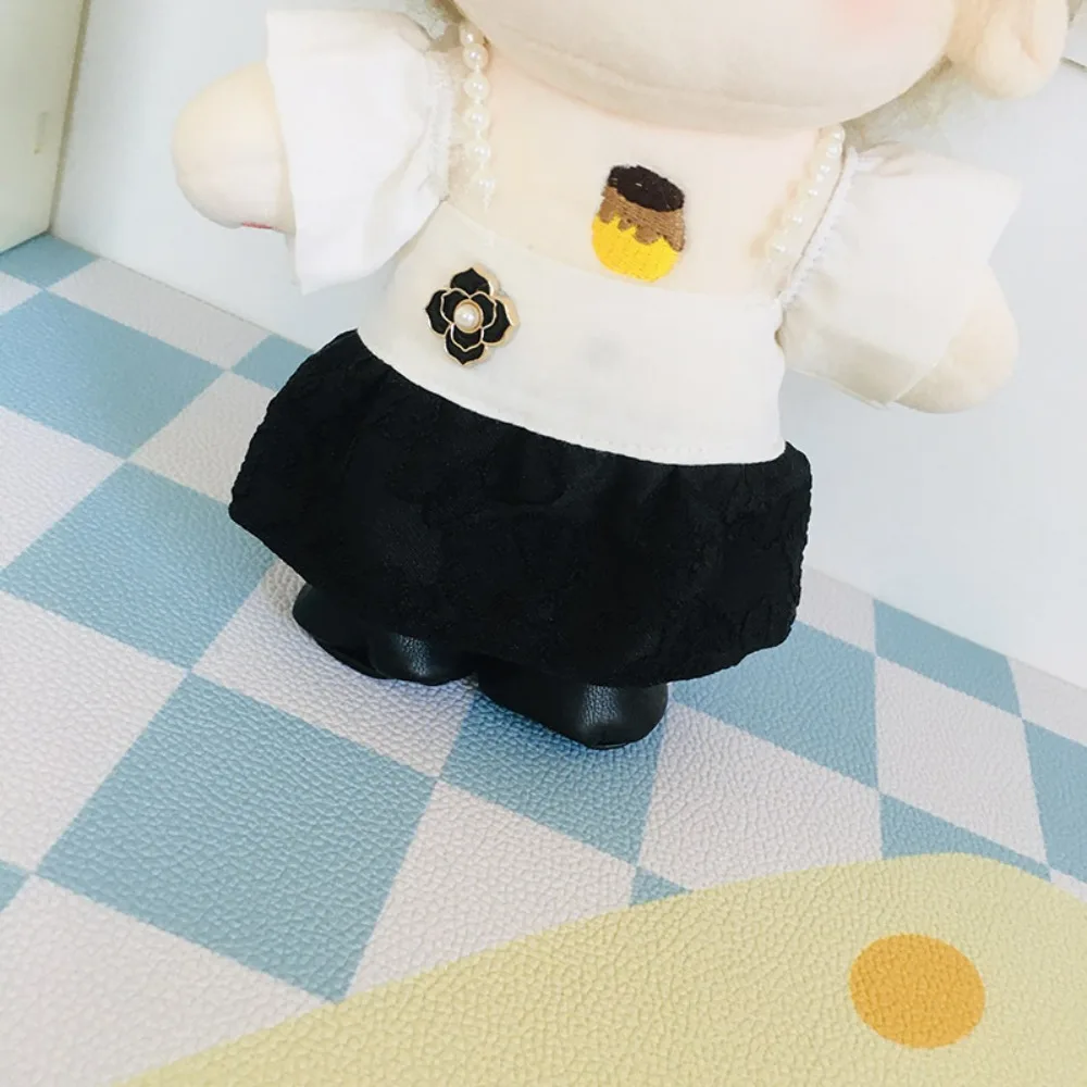 الكرتون 20 سنتيمتر القطن دمية ملابس دمى BJD OB11 السراويل قميص دمى اكسسوارات يدوية الصنع دمية فستان لعبة