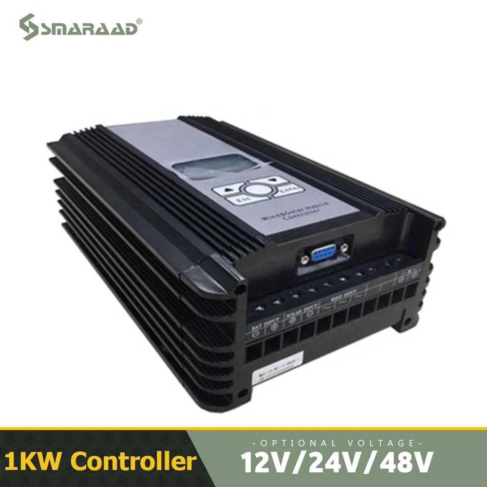 Hot Sale 1kw 24v 48v 96v 120v Wind Turbine Charge Controller Solar Battery Charge Controller MPPT Controller