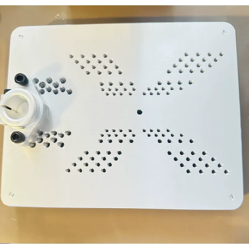 Upgrade Multifunctional DIY Aluminum Alloy Clock Table Drill Baseplate Optical Slide Table Baseplate Column Optical Axis Link