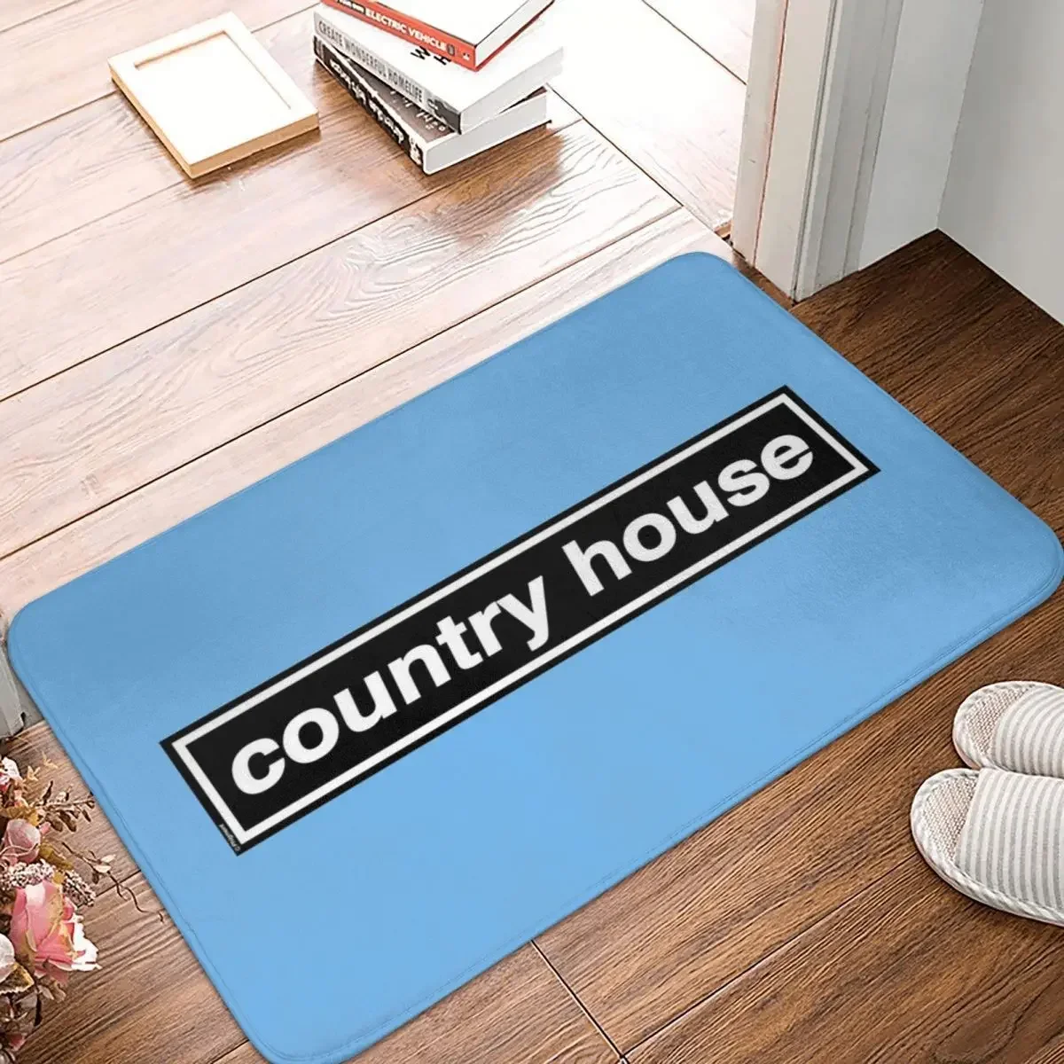 Country House - OASIS Band Tribute Doormat Rug carpet Mat Footpad Polyester Anti-slip Entrance Kitchen Bedroom balcony toilet